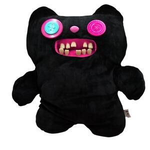 Zuru Fuggler Bigg Fuggs Black Monster Gappy McSlappy 18" Large Plush Figure
